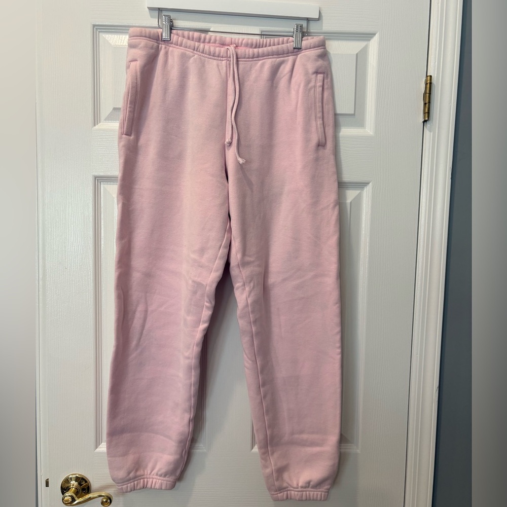 SKIMS Pink Sweatpants – Size Medium – Excellent Condition